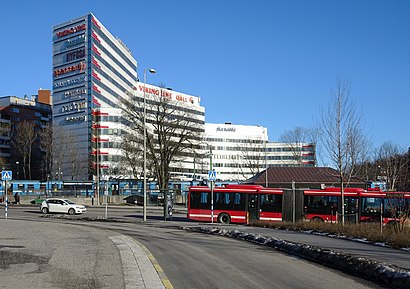 Vägbeskrivningar till Danvikcenter med kollektivtrafik