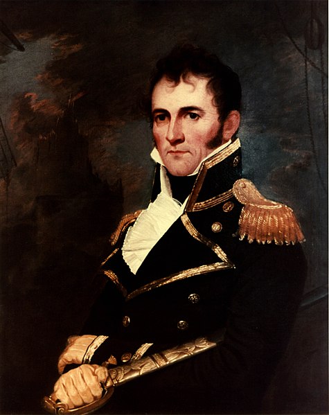 A portrait of Porter as a captain in the United States Navy
