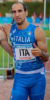 Davide Re Italian sprinter