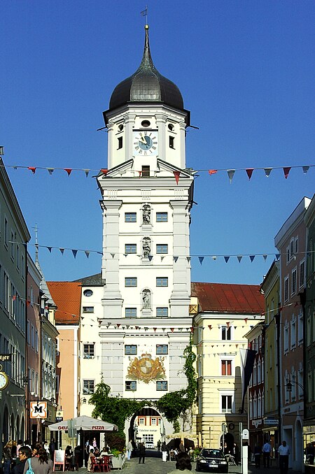 Der Stadtturm Vilshofen