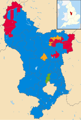 <span class="mw-page-title-main">2021 Derbyshire County Council election</span>