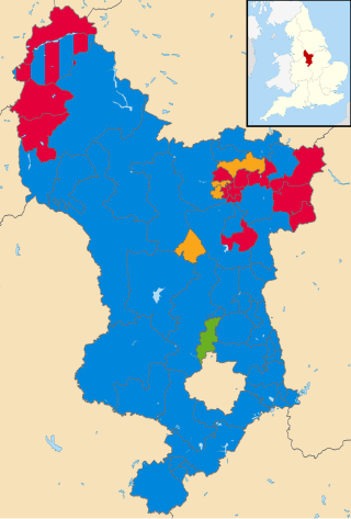 <span class="mw-page-title-main">2021 Derbyshire County Council election</span> 2021 UK local government election