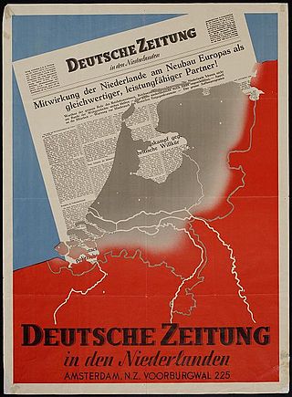 <i>Deutsche Zeitung in den Niederlanden</i> German-language newspaper in the Nazi-occupied Netherlands