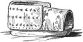 Die Gartenlaube (1889) b 525_3.jpg Schuh aus gebrauchten Treibriemen mit Holzsohle