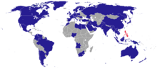 Thumbnail for List of diplomatic missions in the Philippines