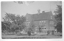 Dodge Center High School, circa 1900 Dodge Center School 1900.jpg
