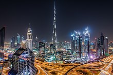 Dubai, final destination of season 9 Dubai Skylines at night (Pexels 3787839).jpg