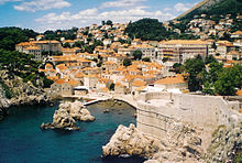 Dubrovnik, Blick vom Meer