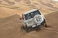 रेगिस्तान में गाडी चलाने का रोमांच