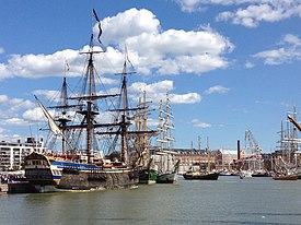 Ostindiefararen Götheborg: Förlagan, Nybygget, Galleri