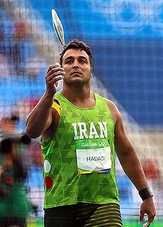 Ehsan Haddadi Iranian discus thrower