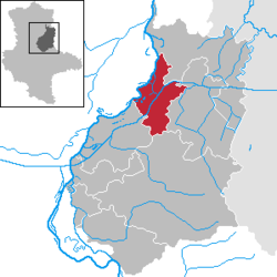 Elbe-Parey – Mappa