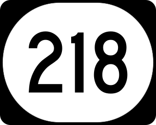 <span class="mw-page-title-main">Kentucky Route 218</span> State highway in Kentucky, United States