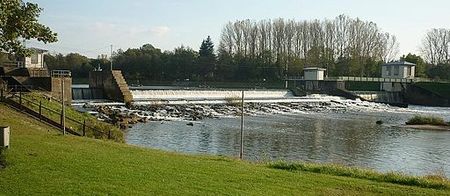 Emswehr Hanekenfähr Unterwasser