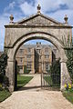the entrance archway to Chastleton House, Oxfordshire