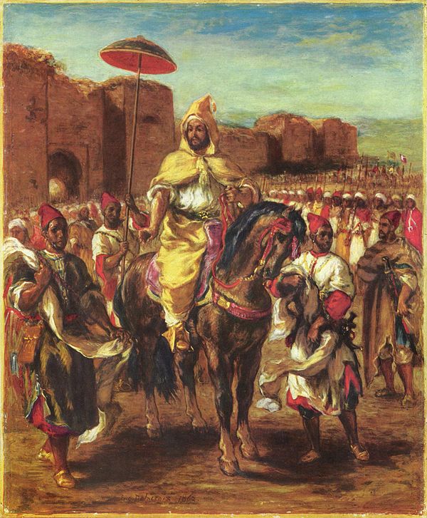 Арабский титул. Султанат мамлюков. Делакруа картины Марокко.