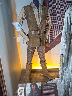 חליפתו של איניגו, המוצגת במוזיאון למדע בדיוני בסיאטל