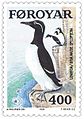 FR 32: Guillemot (Uria aalge), known as Lomviga and hunted in the Faroe Islands.