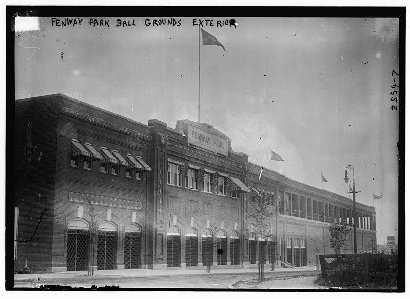 File:Fenway Park ball grounds exterior LCCN2014692066.jpg