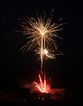 * Nomination Fireworks in celebration of Independence Day in Sevierville, Tennessee, on July 4. --Roc0ast3r 09:47, 21 July 2024 (UTC) * Promotion Do you have this photo in higher resolution or, at least, with no compression? --Красный 10:56, 22 July 2024 (UTC) Since it's a cropped photo, no unfortunately, but I went ahead and lessened the crop and made the compression as low as I could. Let me know how that looks. --Roc0ast3r 19:56, 22 July 2024 (UTC)  Support Good quality. --Красный 09:16, 24 July 2024 (UTC)