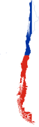 Flag map of Chile (not including Oceania islands).svg