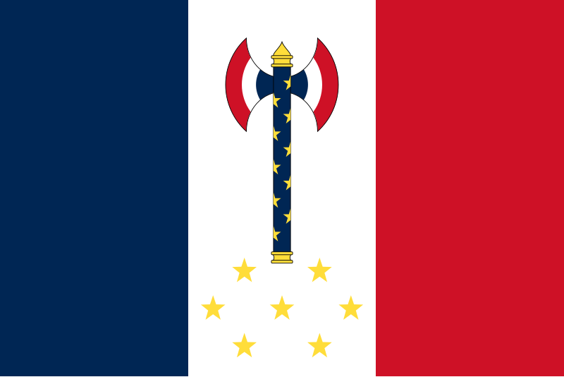 Archivo:Flag of Philippe Pétain, Chief of State of Vichy France.svg