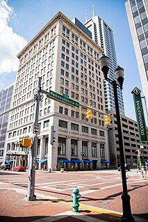 <span class="mw-page-title-main">Fletcher Trust Building</span> High-rise hotel in Indianapolis, Indiana, U.S.