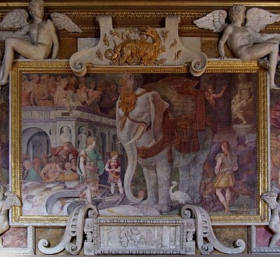 Rosso Fiorentino, Francois I Gallery, Château de Fontainebleau, France