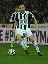 Zidane in the Match Against Poverty in Bern, March 2014