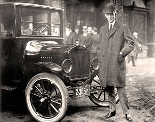 <span class="mw-page-title-main">Cars in the 1920s</span> Cultural influence of cars in the 1920s