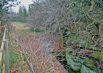 A former mill site, now part of the hall grounds Former mill site - geograph.org.uk - 1280337.jpg