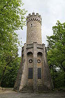 Forest tower on the forest in Jena.JPG