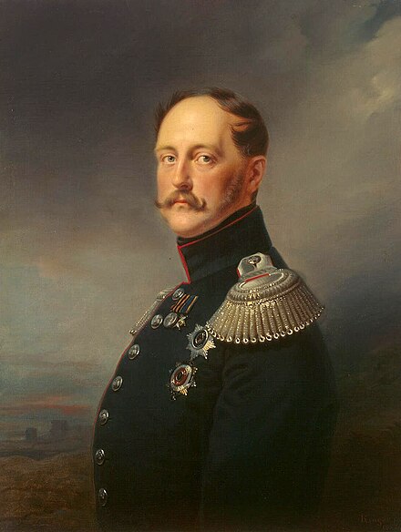 Le tsar Nicolas Ier de Russie.