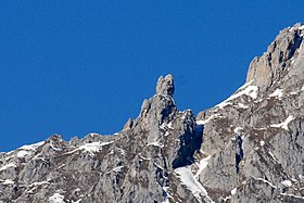 Vue depuis le sud.