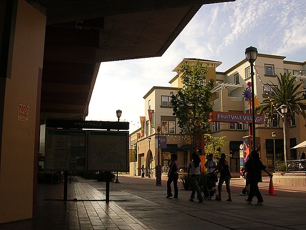 Fruitvale Village by the Fruitvale BART Station