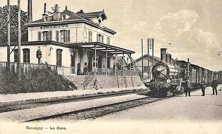 Gare de Bussigny 1905