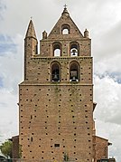 Garidech - L'église - Le clocher-mur.jpg