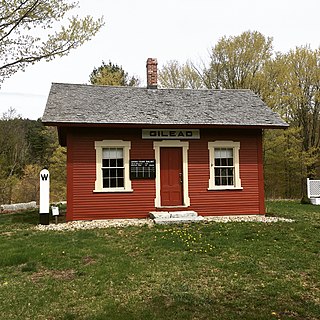 Former Gilead Railroad Station United States historic place