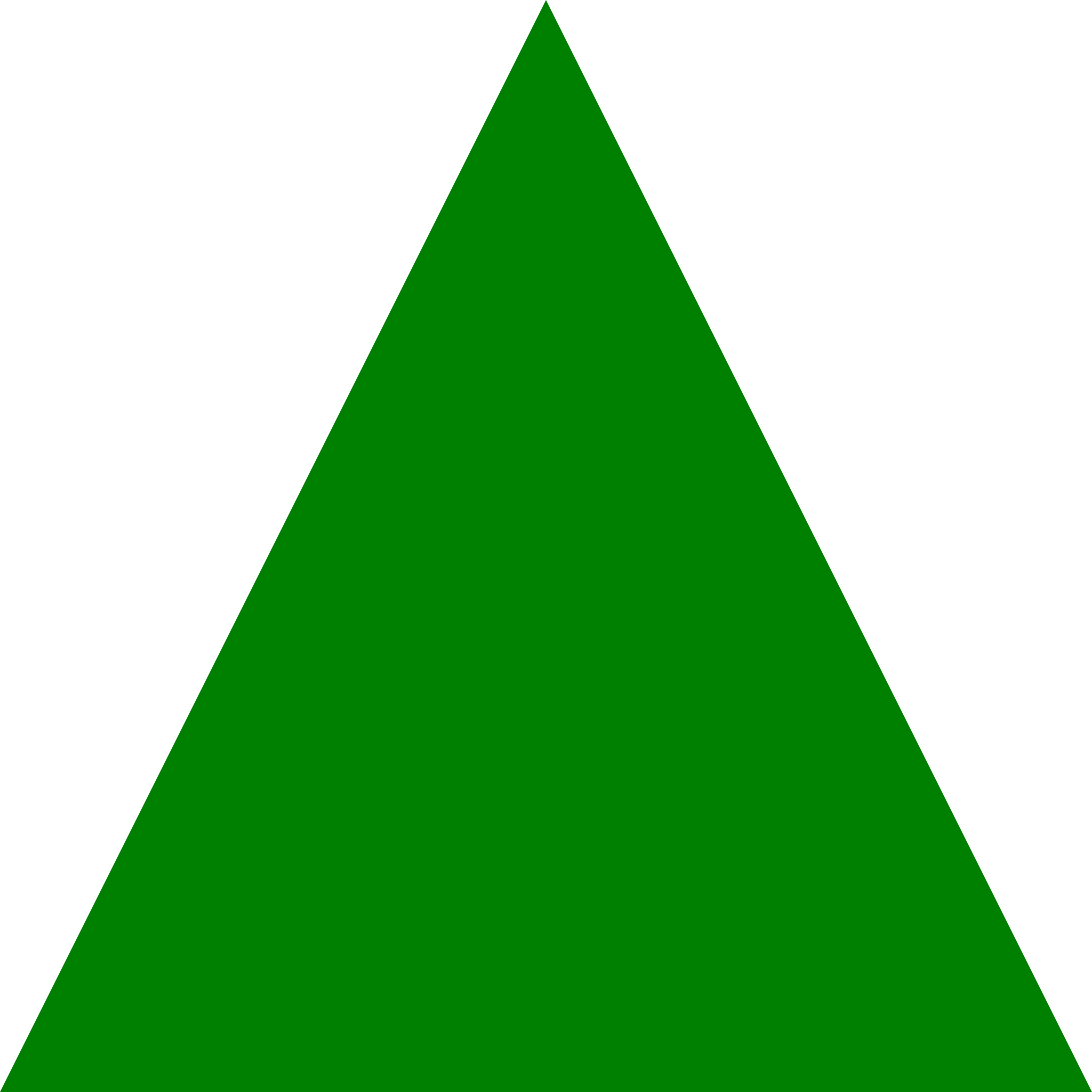 Зеленый треугольник. Зеленый треугольник в играх. Green Triangle for Safety.