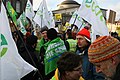 Green bloc at the Copenhagen climate demo Belgium and Germany (4186296278).jpg