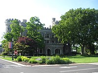 National Historic Landmark Grey Towers Castle, now part of Arcadia University.