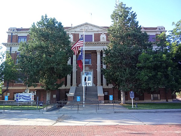 The Hall County Courthouse in Memphis