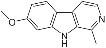 Harmine structure.svg