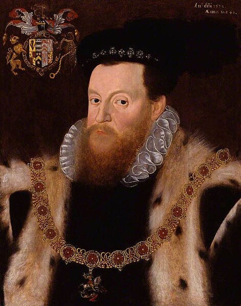 Portrait by Arnold Bronckorst, 1573