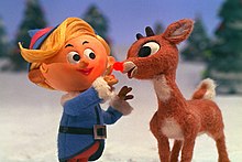 Young Rudolph and Hermey the Elf as seen in the 1964 TV special Hermey the elf and Rudolph.jpg