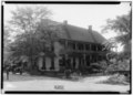 Historic American Buildings Survey Alex Bush, Photographer, April 18, 1936 WEST ELEVATION (FRONT), NORTH SIDE - Dudley's Hotel, Railroad and Main Streets, Seale, Russell County, HABS ALA,57-SEAL,1-2.tif