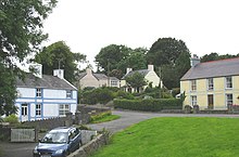 Talwrn in August 2007 Houses near the crossroads at Talwrn - geograph.org.uk - 515888.jpg