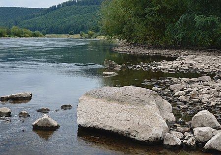 Hungerstein Hajen mit Weserberge