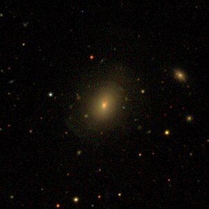 IC 64 with 2MASX J00591793 + 2704069 (r) [1] SDSS