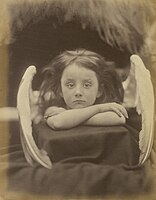 I wait by Julia Margaret Cameron (1860s).